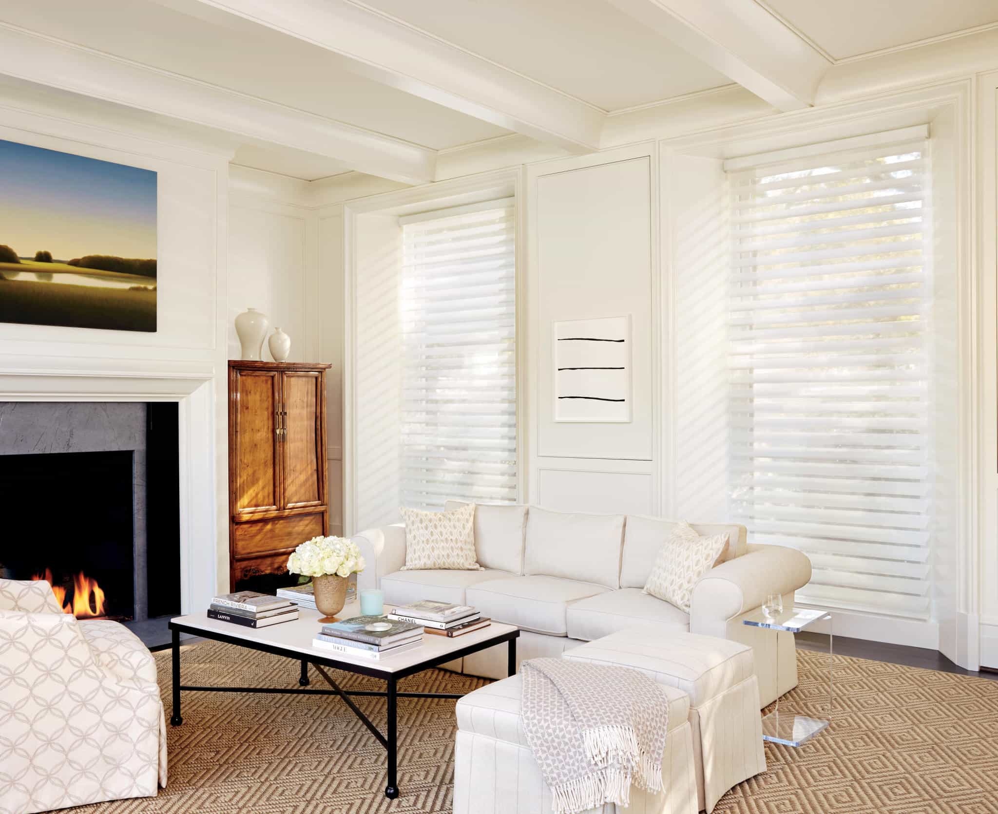 Radiant white Silouette Blinds