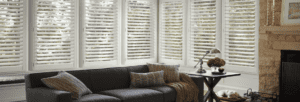 Emjoy the ease of Hunter Douglas shutters